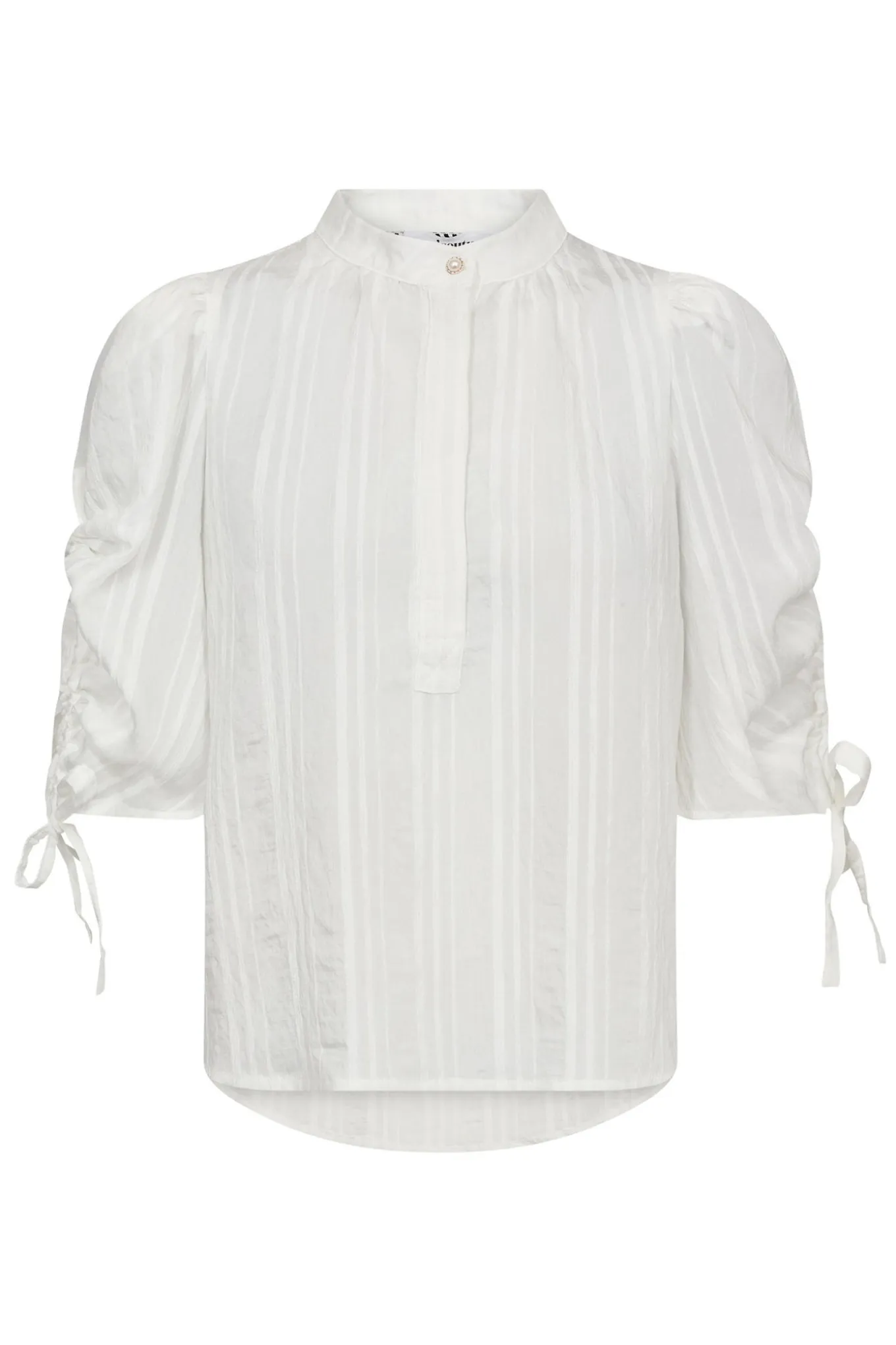 KesiCC SS Puff Blouse 4000White 35956