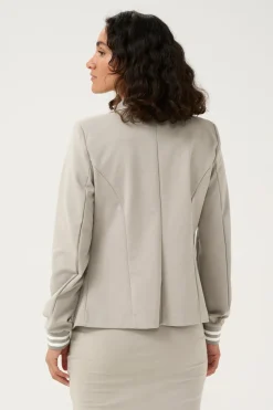 Kinnie Blazer Elephant Skin/Chalk stripe 10550800