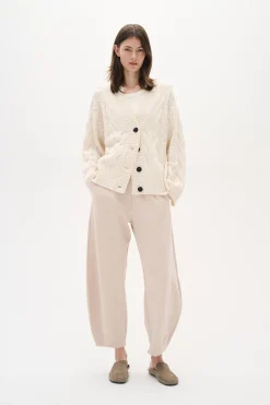 LaicentIW Vincent Mel Pant Vanilla Melange 30110026