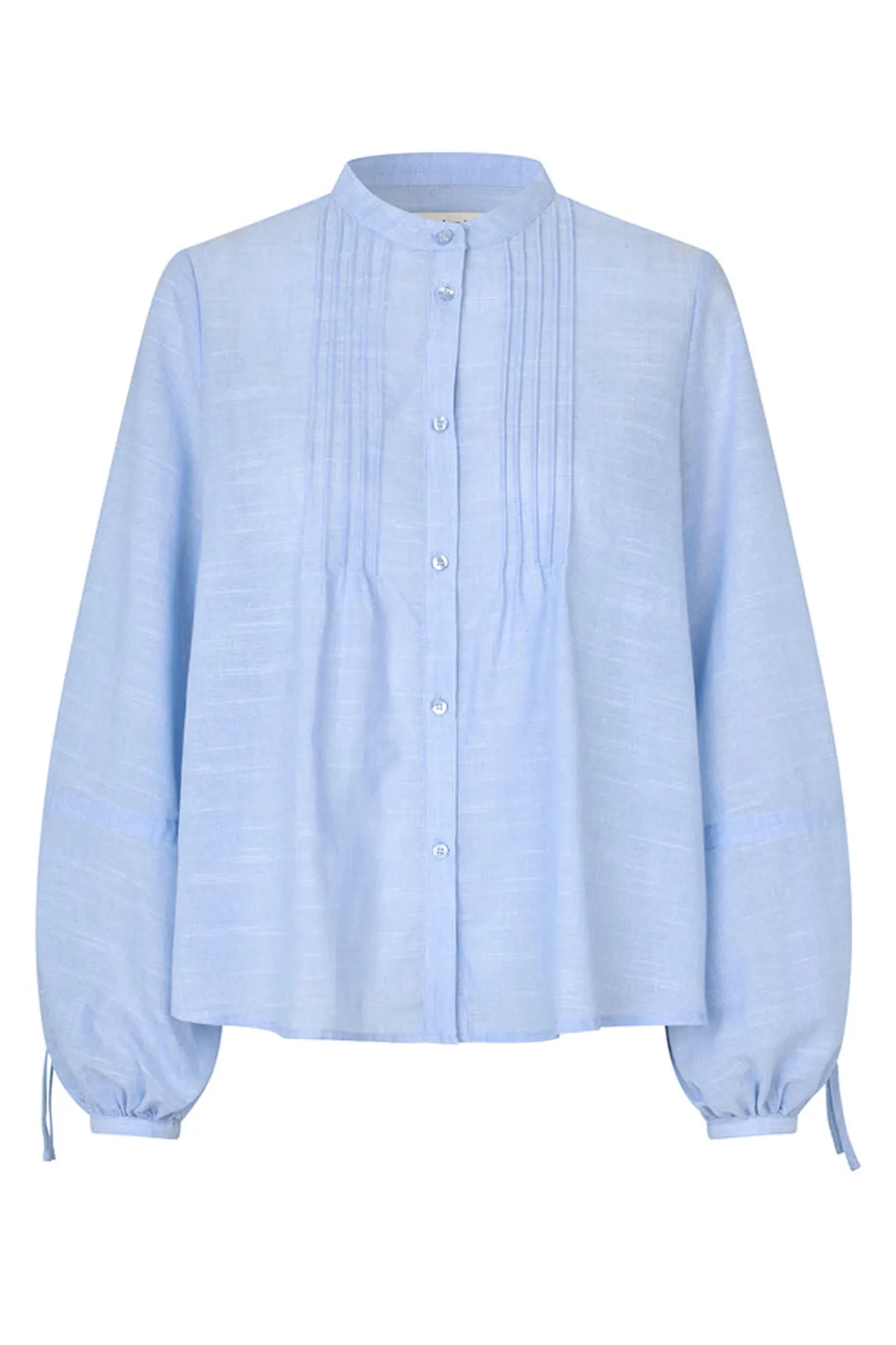 Lannall Shirt Ls Light Blue 261651085