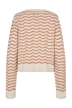 LanoLL Cardigan Knit LS 58 Camel 254045002