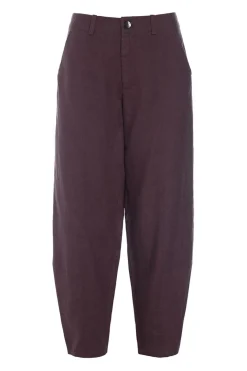 Lazy linen bukser RAISIN 26121414053
