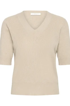 LeenahIW VNeck Blouse Haze Melange 1304031 30110675