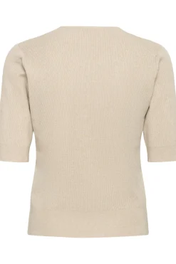 LeenahIW VNeck Blouse Haze Melange 1304031 30110675