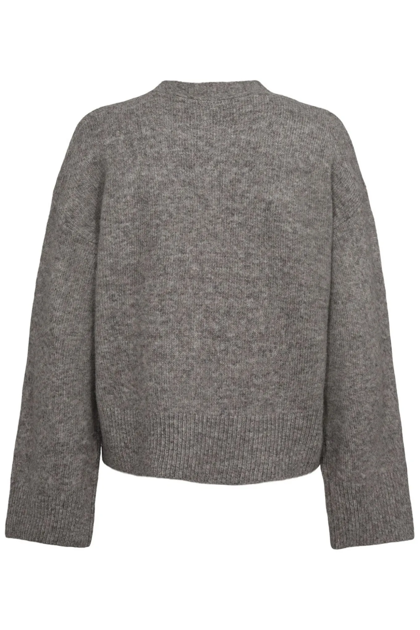 LEVASW CARDIGAN 8000 Grey mel SNOS420