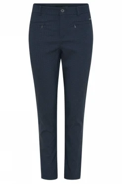 Lina 7/8 w. zip 6847Blue 6841/360