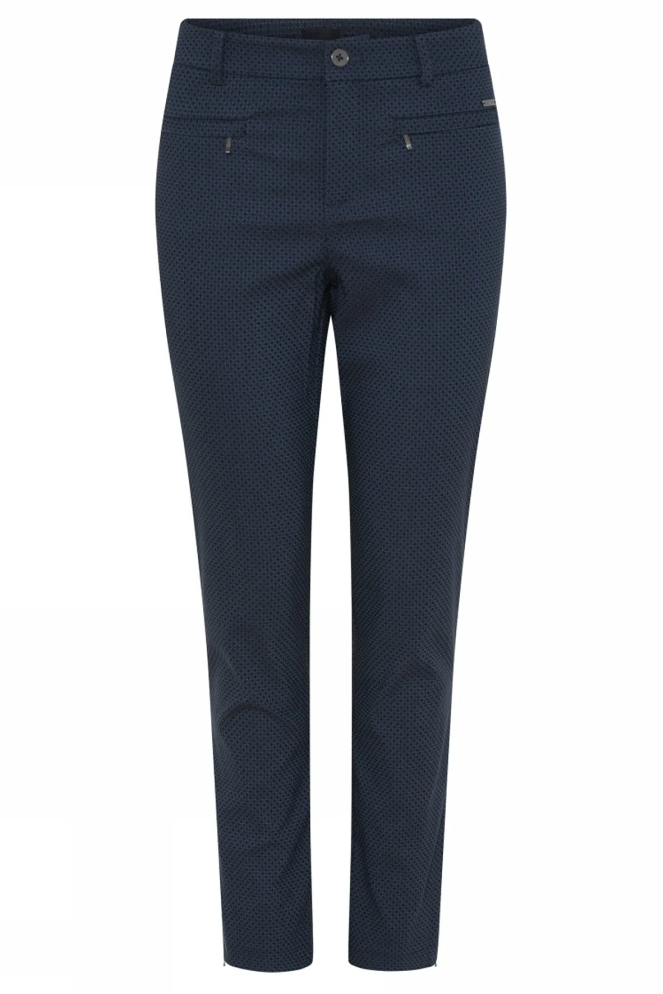 Lina 7/8 w. zip 6847Blue 6841/360