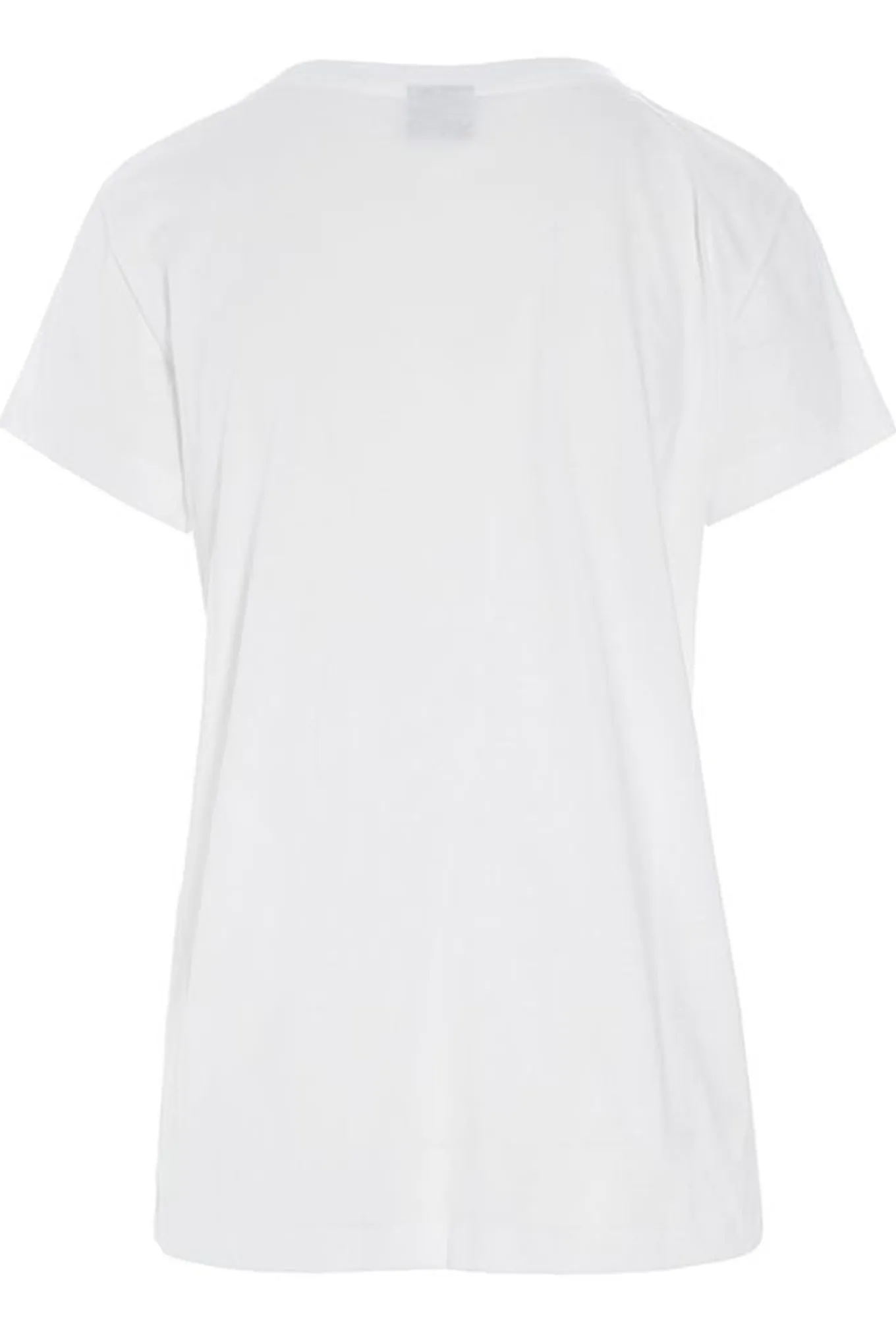 Logo pima cotton tshirt WHITE LOGO 940412183