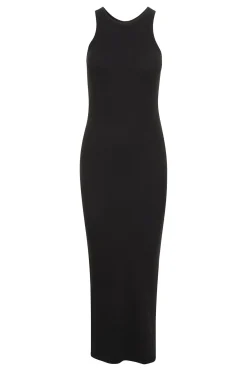 LolahIW Base Tank Dress Black 30109344