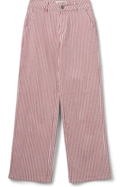LUCCASW JEANS 4139 Red Striped SNOS665