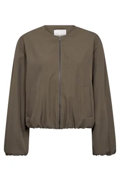 LunaCC Balloon Zip Jacket 154Walnut 30330