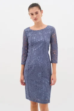 MaddyIW Patrice Dress Grisaille