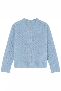 Magda, knit cardigan 4010Sea Breeze 60406/3582