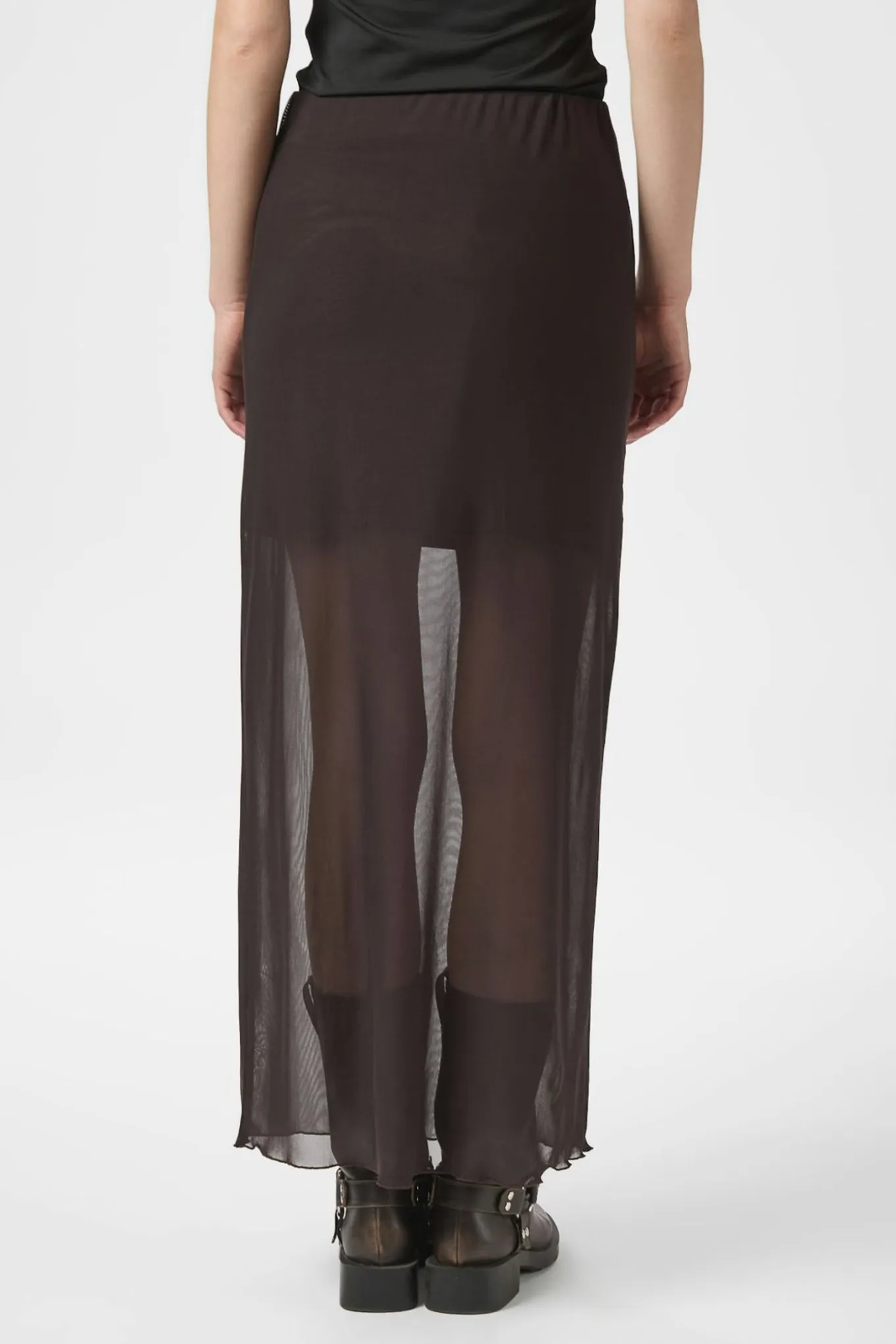 Marlise Mesh Dark brown 166014