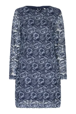 MauritiaBBLucille dress Blue Flower BBW4896