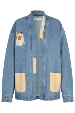 MilaLL Jacket LS 100 Washed Denim 252456004