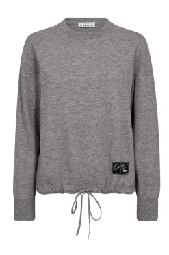 Mine Sweat Knit Grey Melangé HL10166