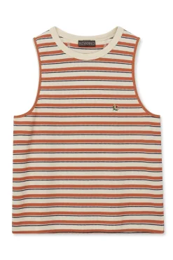 MMHEra Stripe Top Carrot 800282