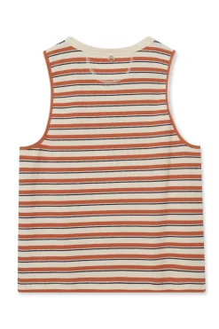 MMHEra Stripe Top Carrot 800282