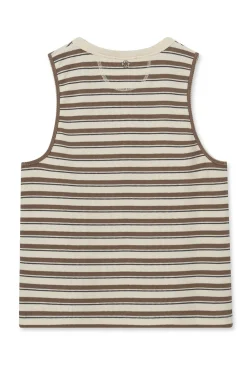 MMHEra Stripe Top Foxtrot 800282