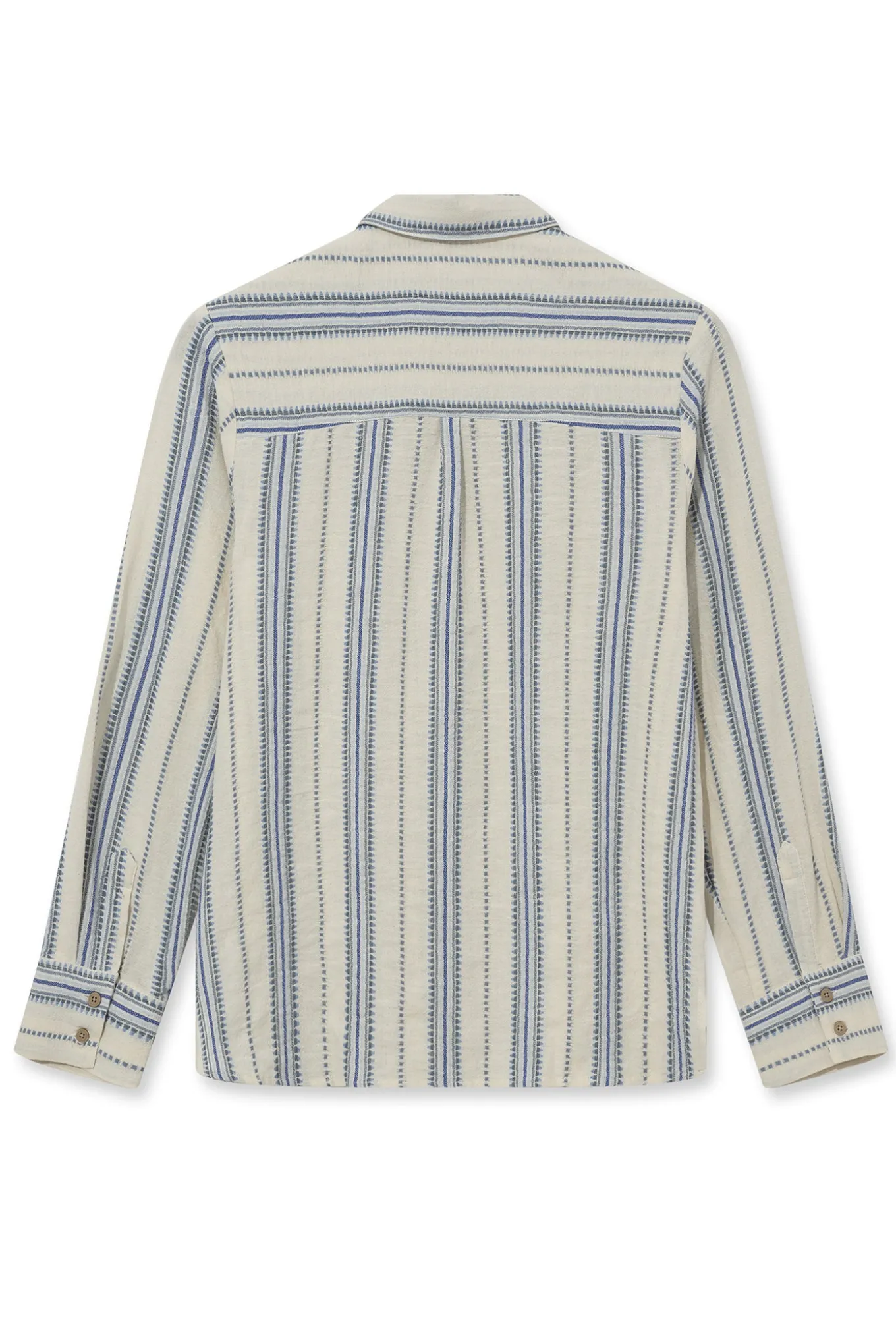MMHGrow Jacquard Shirt Cerulean 800276