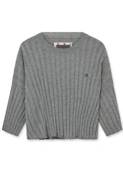 MMHPoetic Drape Knit Grey Melange 800230