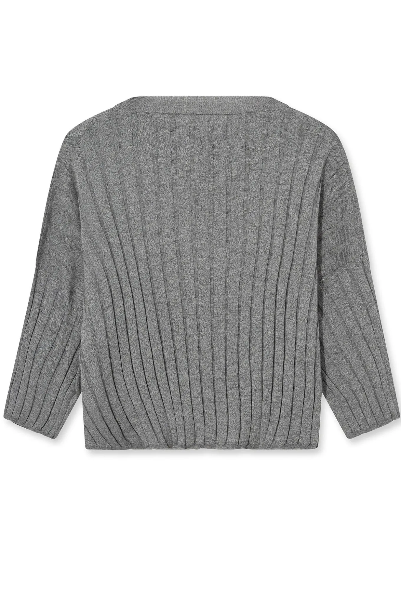 MMHPoetic Drape Knit Grey Melange 800230