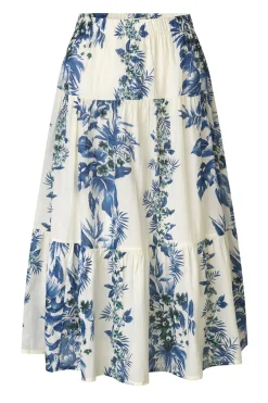 MorningLL Midi Skirt 20 Blue