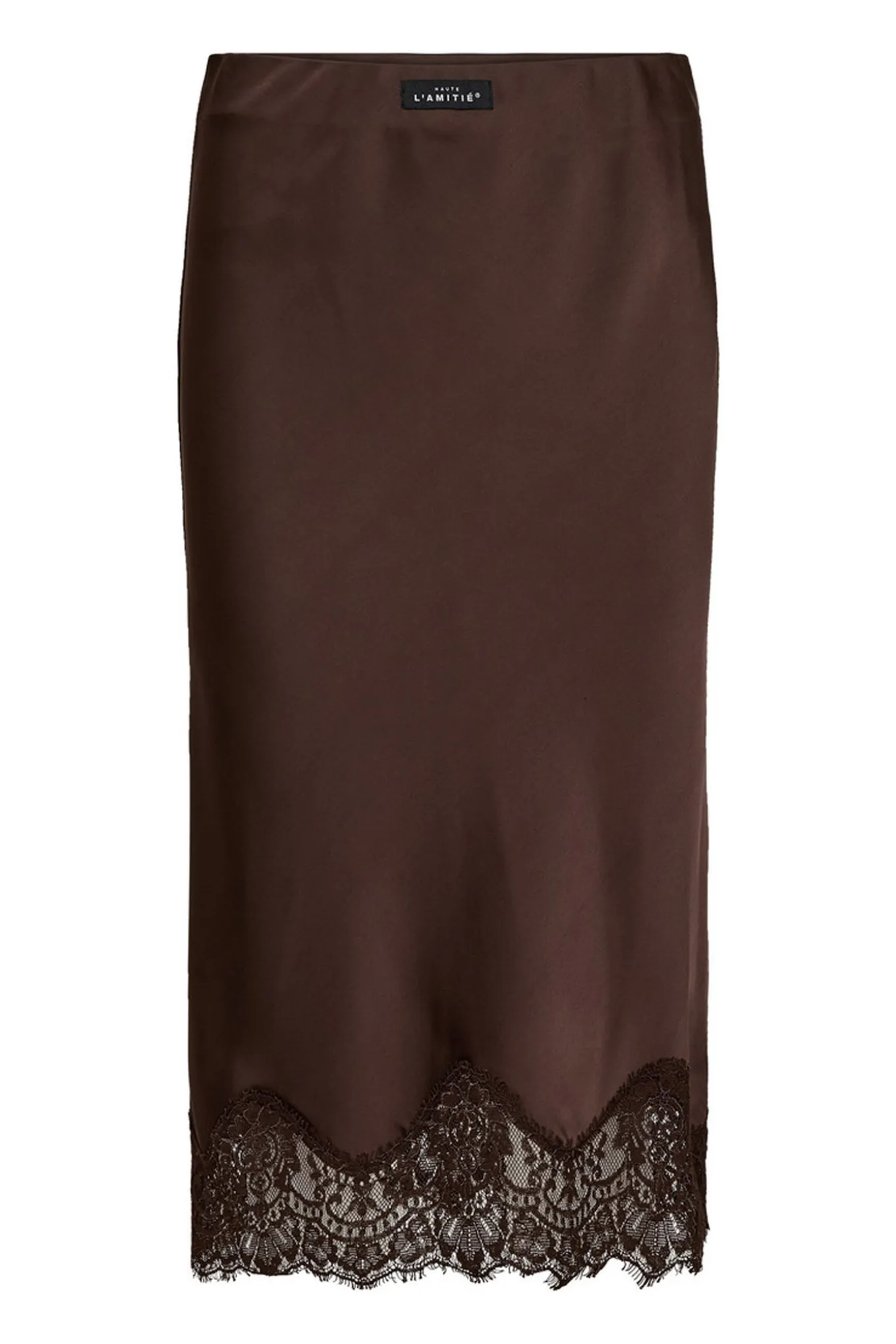 Naomi Lingerie Pencil Skirt Mocca HL10561