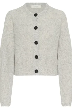 NIASIW CARDIGAN New Light Grey Melange 30028 30112297