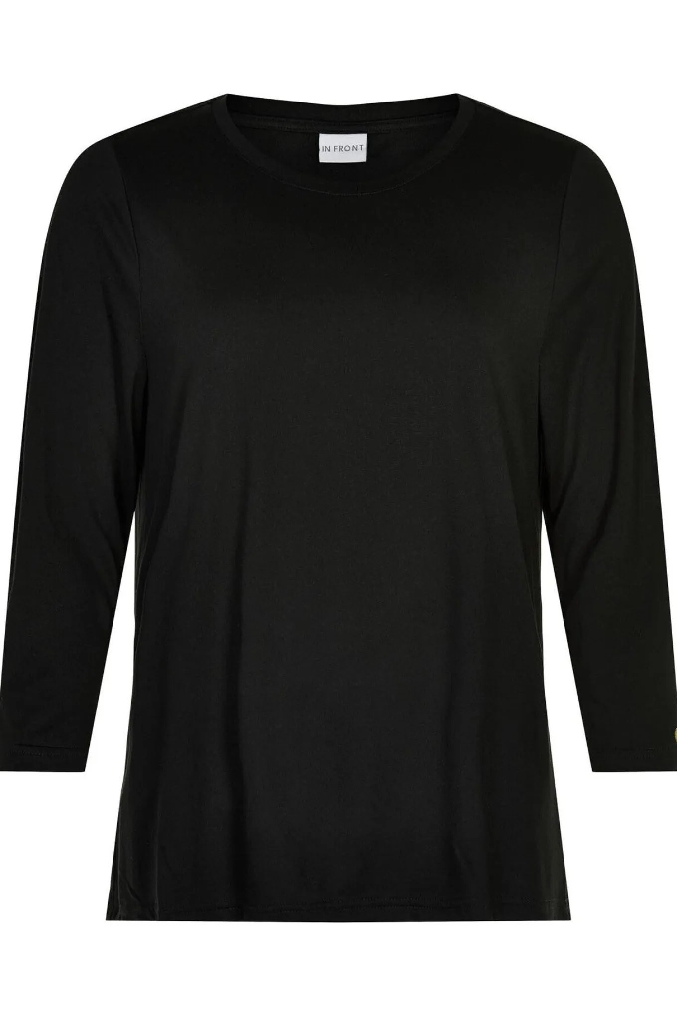Nina tshirt 3/4 sleeve SORT 14920
