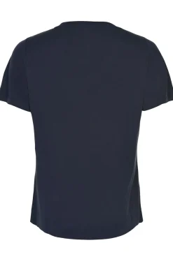 Nina tshirt Vneck Navy 14919