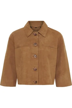 NOCOMO Suede Jacket Caramel 11464