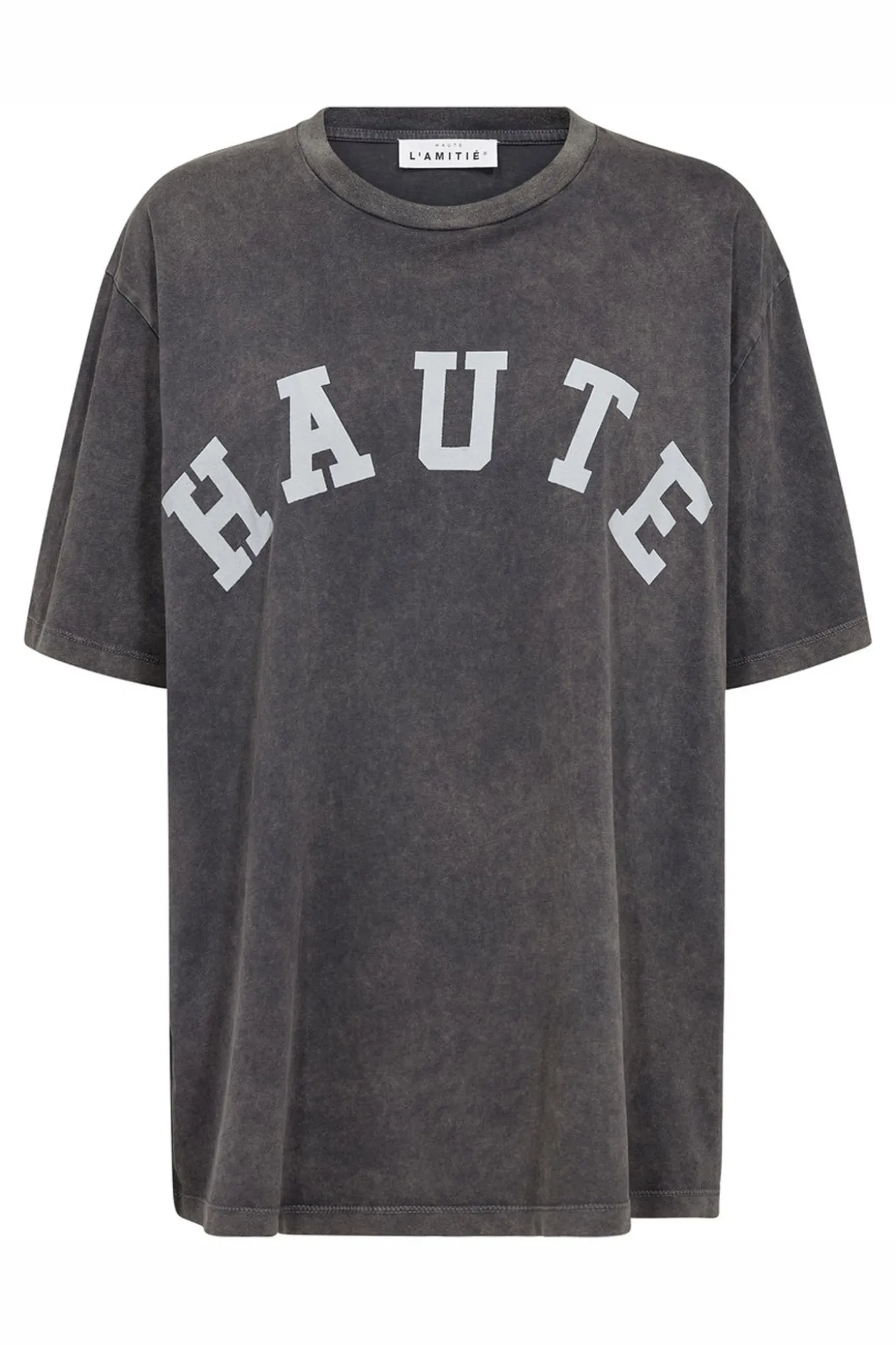 Noma Acid Curve Logo Tee Black Acid Wash HL10509