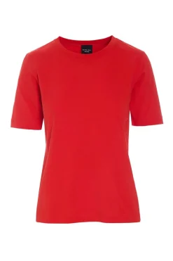 Osaka organic cotton tshirt Fiery Red 26140753435