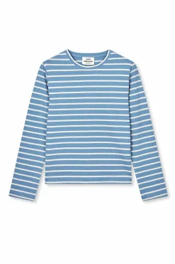 Pablo Maggie Tee LS Faded Blue 205367