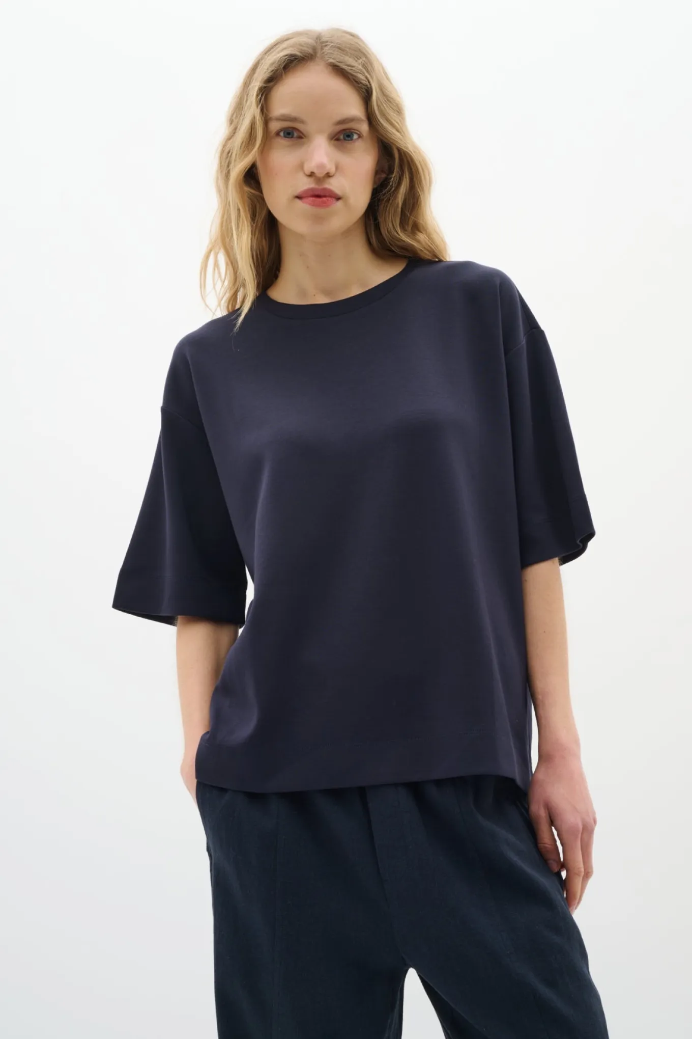 PannieIW Oversize Tshirt Marine Blue 30109225 30109225