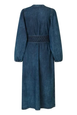 ParisLL Midi Dress LS 20 Blue 254213027