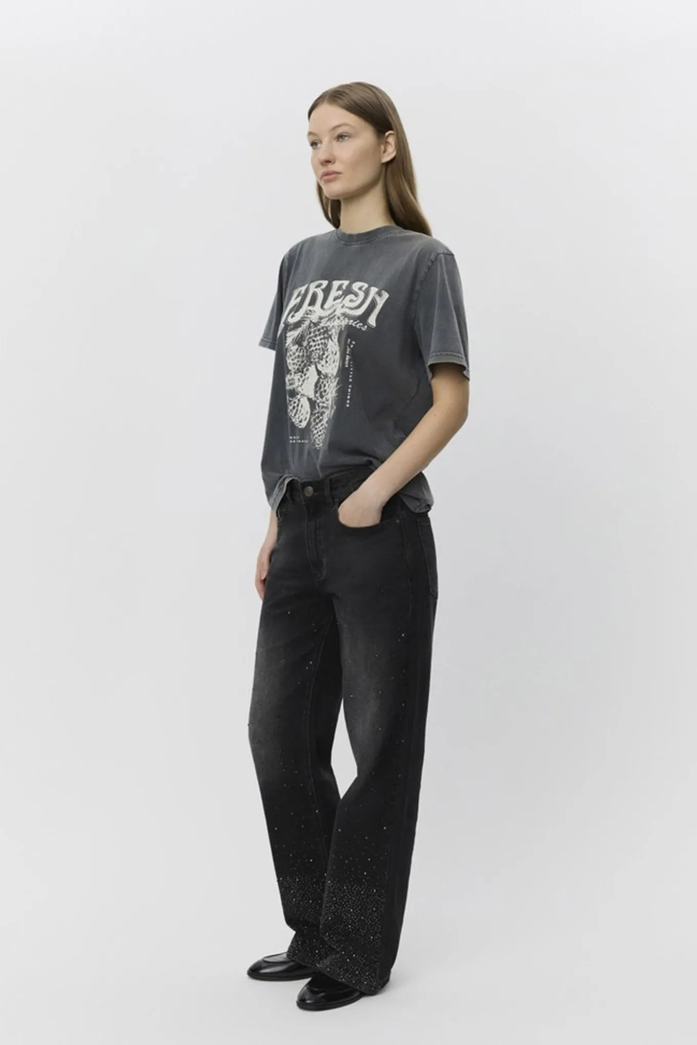 PARISSW JEANS 1015 Washed black S253172