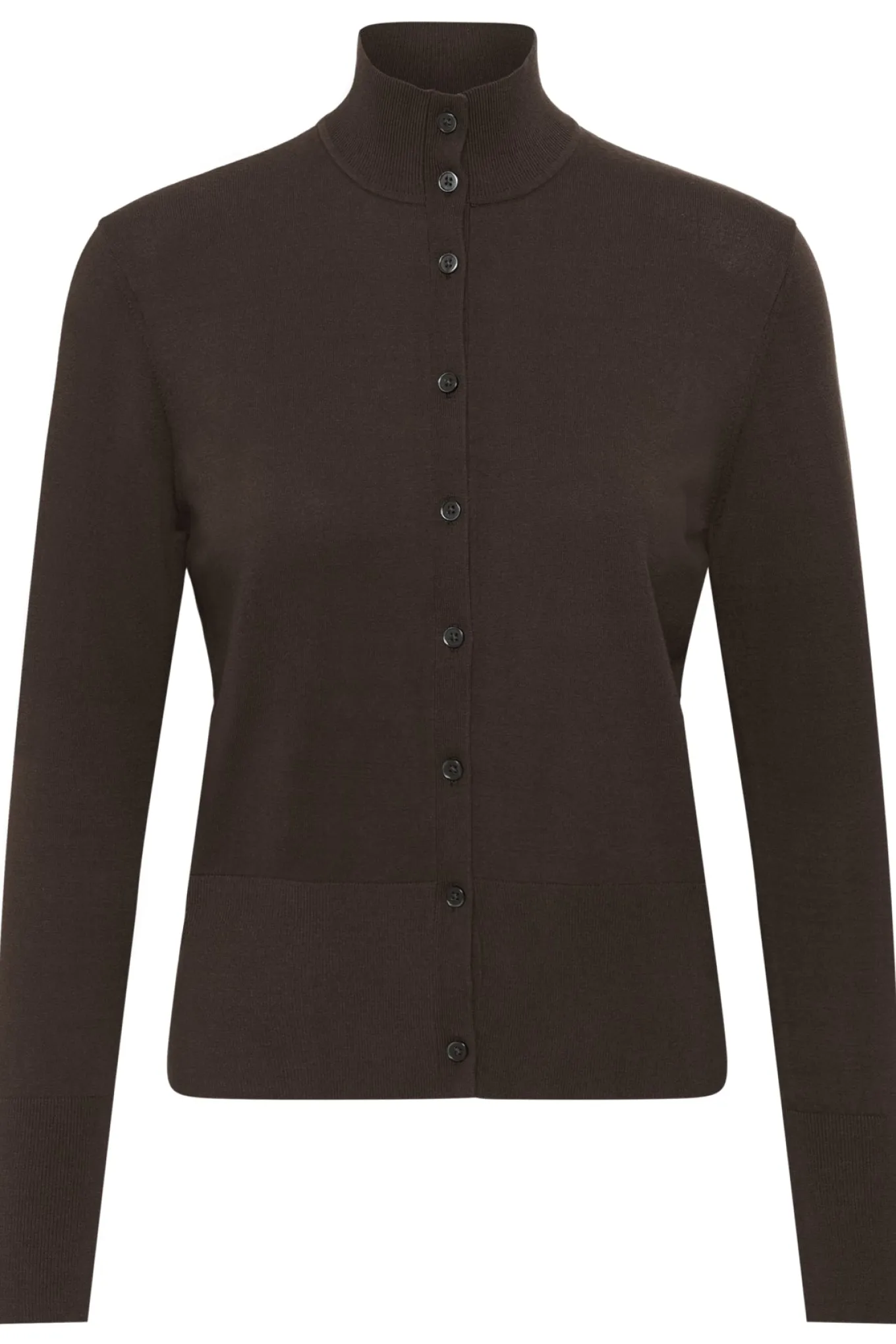 PaulaIW Cardigan Coffee Brown 191419 30111179