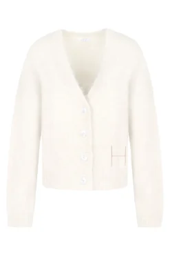 PERNILLE Short Cardigan 0003 White Alyssum 2610120677