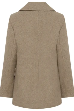 PerryIW Sailor Coat R Sandy Grey Melange 30110809