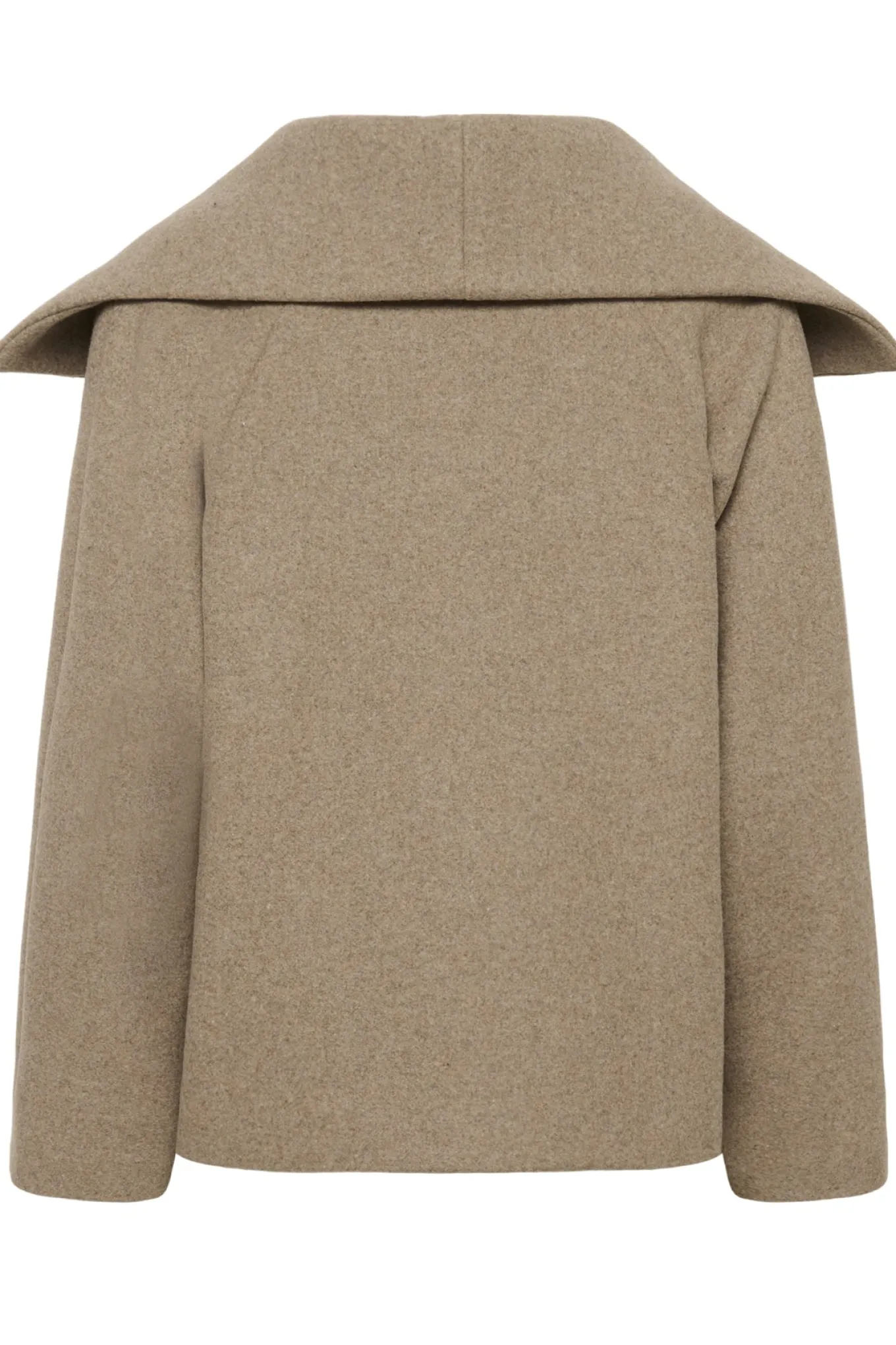 PerryIW Short Coat R Sandy Grey Melange 30110807
