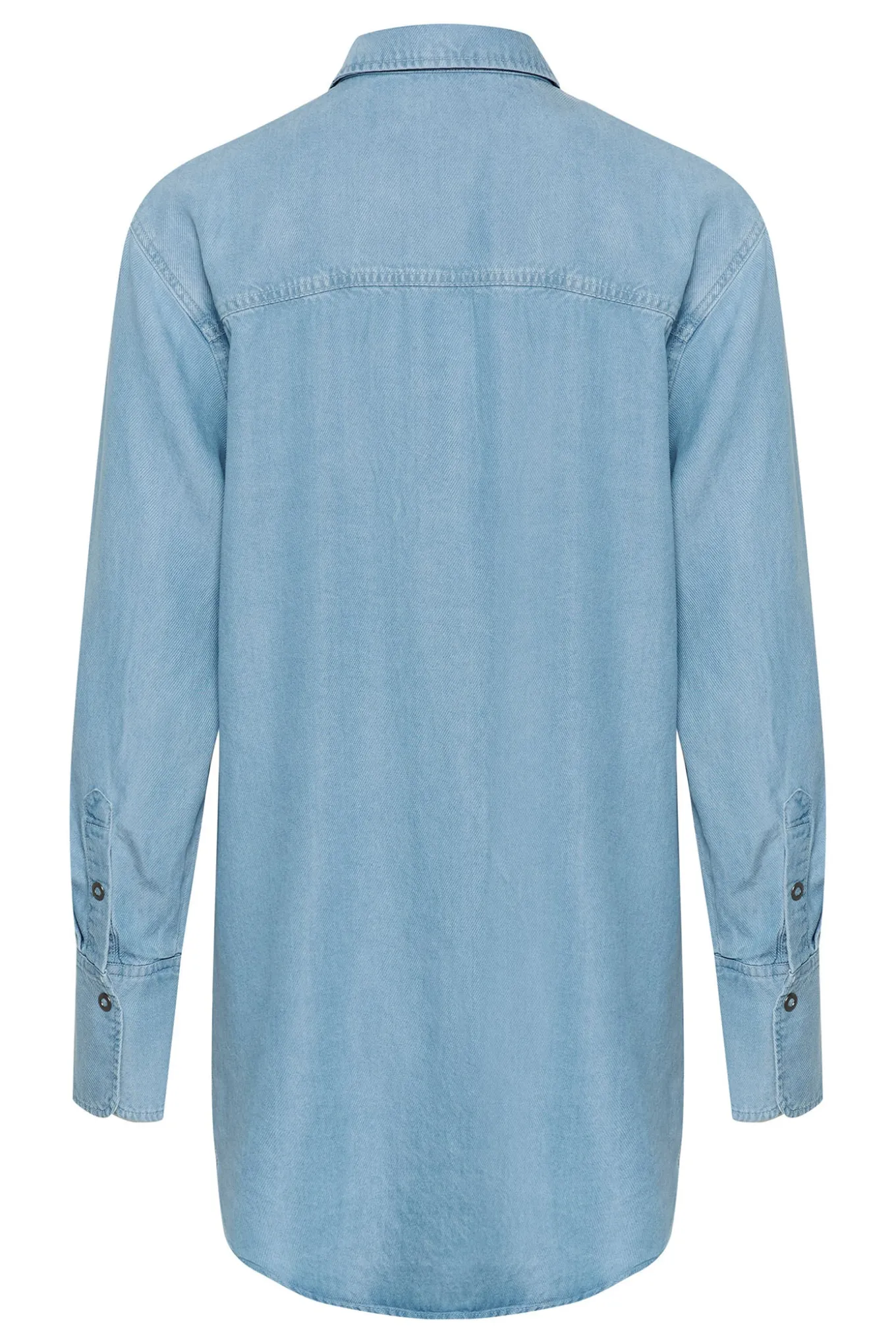 PhilipaIW Lova Shirt Light Blue Denim 30109581