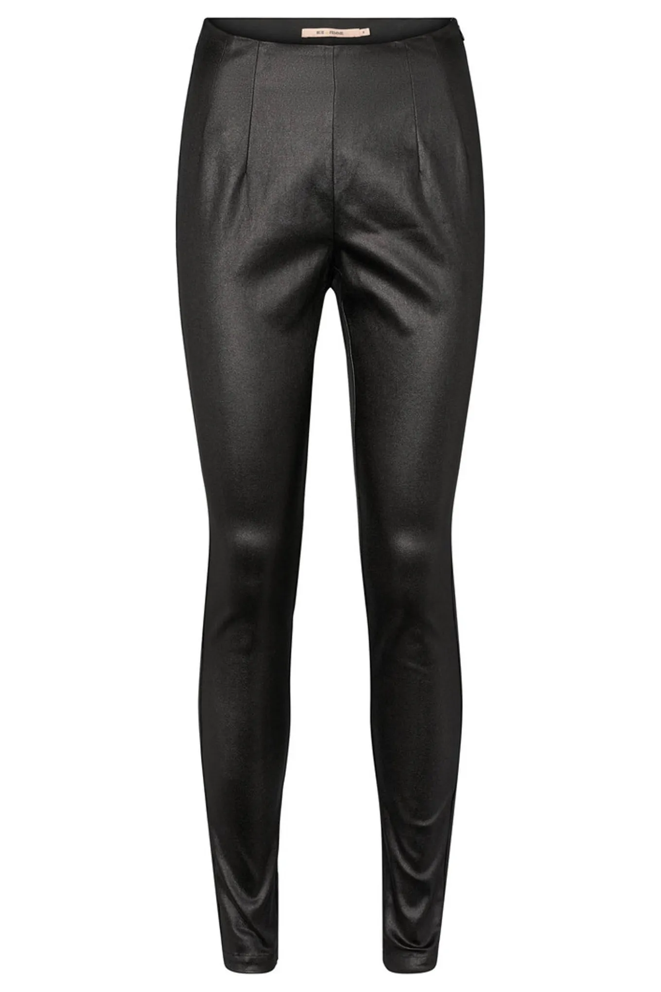 7674RDFOlana long slim pants 20 Black RDF569