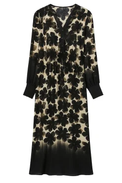 Ria BLACK FLOWER BORDER 1021413