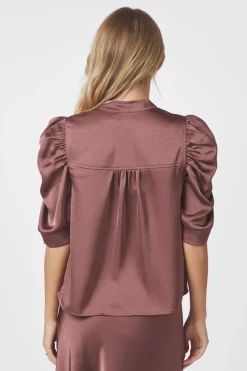 Roella Hearvy Sateen DARK ROSE 162590