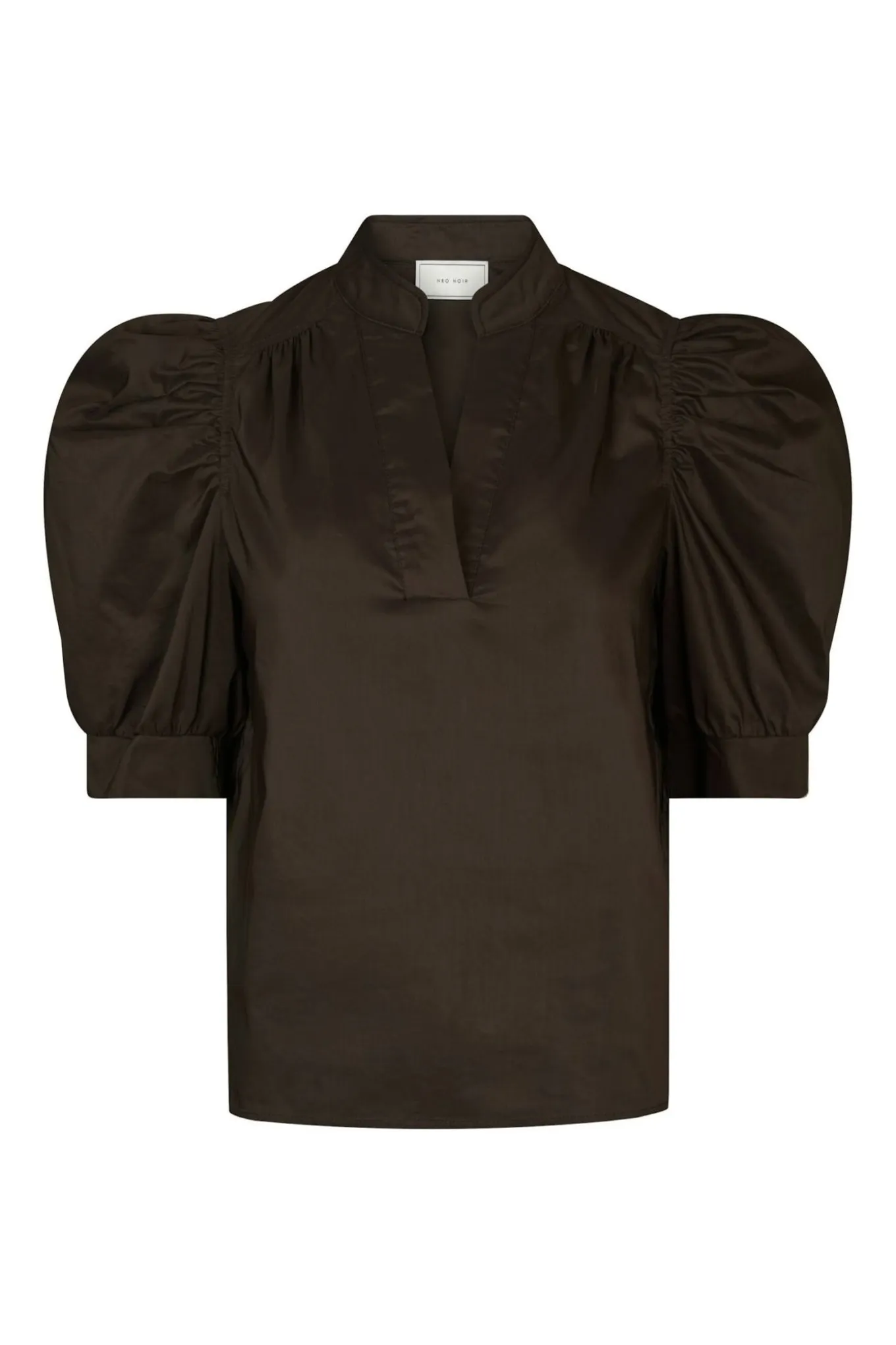 ROELLA POPLIN Chocolate Brown 164283