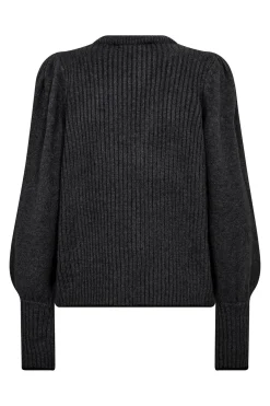 RowCC Puff Rib VKnit 140Dark Grey 32227