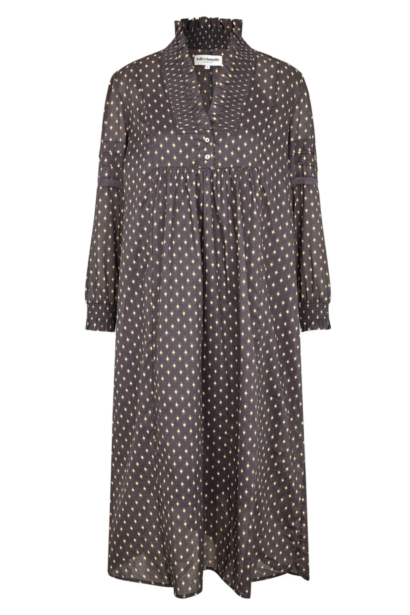 SagiLL Maxi Dress LS 23 Dark Blue 255163001